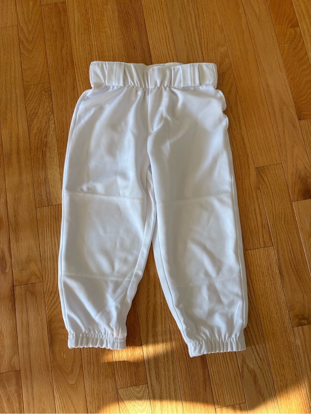 Kids White softball/baseball pants